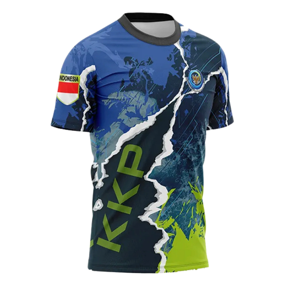 SUGIH WARAS JERSEY KKP (Kementrian Kelautan dan Perikanan) PENDEK OLAHRAGA RUNNING SPORT - foto 2