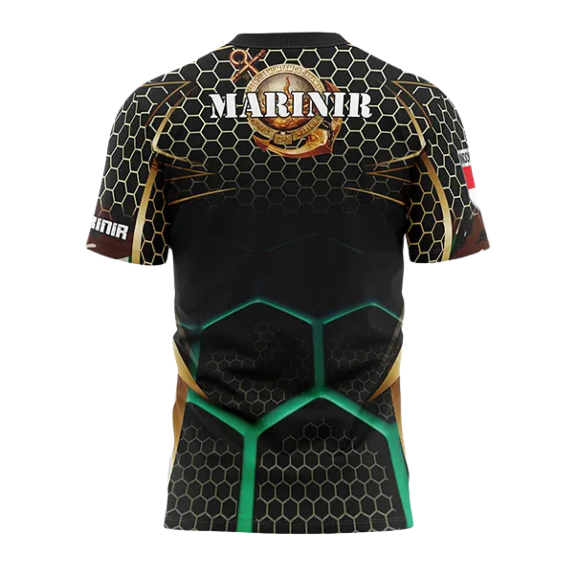 JERSEY MARINIR / KAOS DRI-FIT LORENG MARINIR LENGAN PENDEK/ BAJU JERSEY PASUKAN MARINIR - foto 3