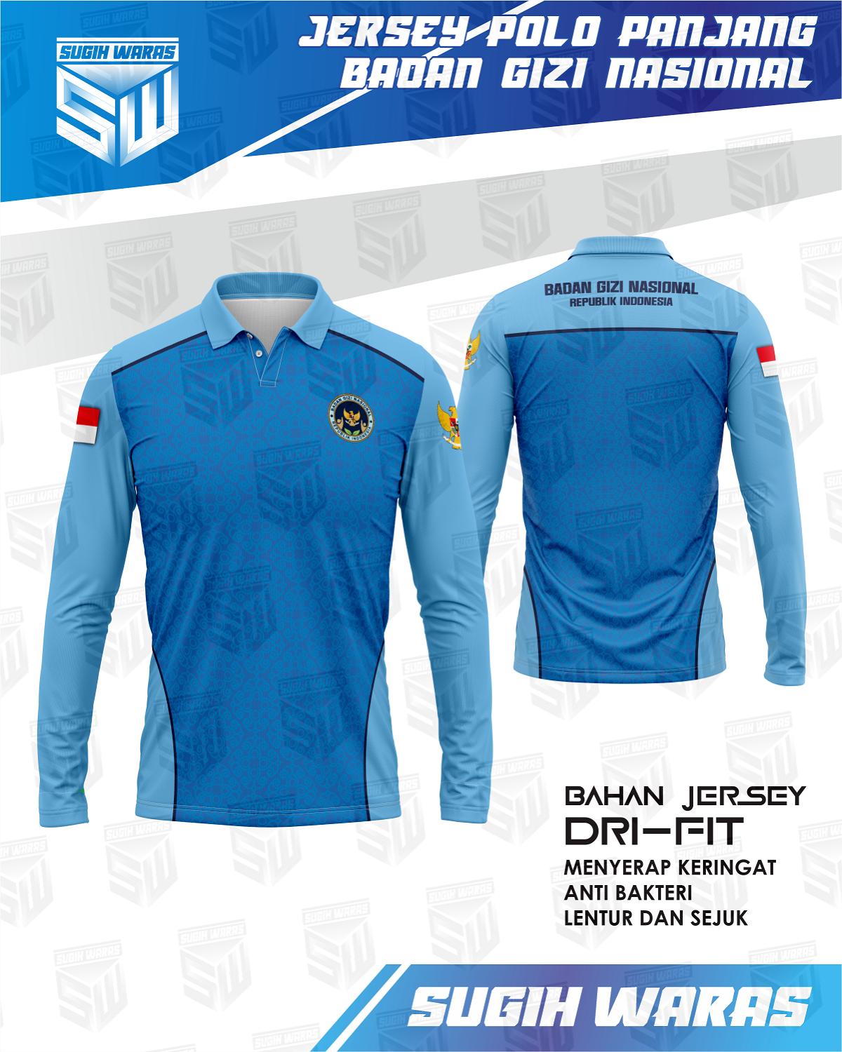Jersey Polo Panjang BGN - foto 1