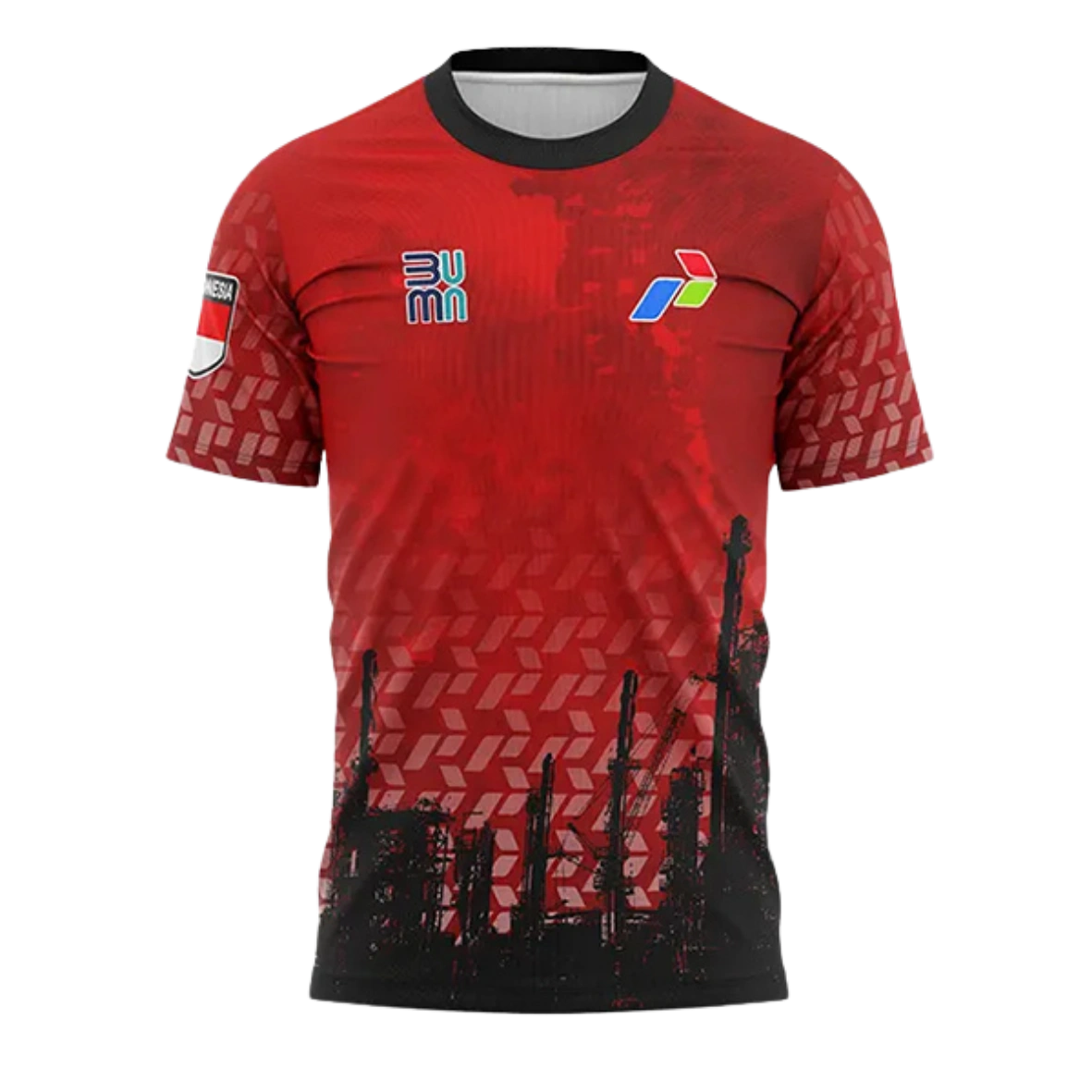 JERSEY Pertamina Pendek / Kaos Olahraga / Kaos Santai / Kaos Organisasi - foto 1