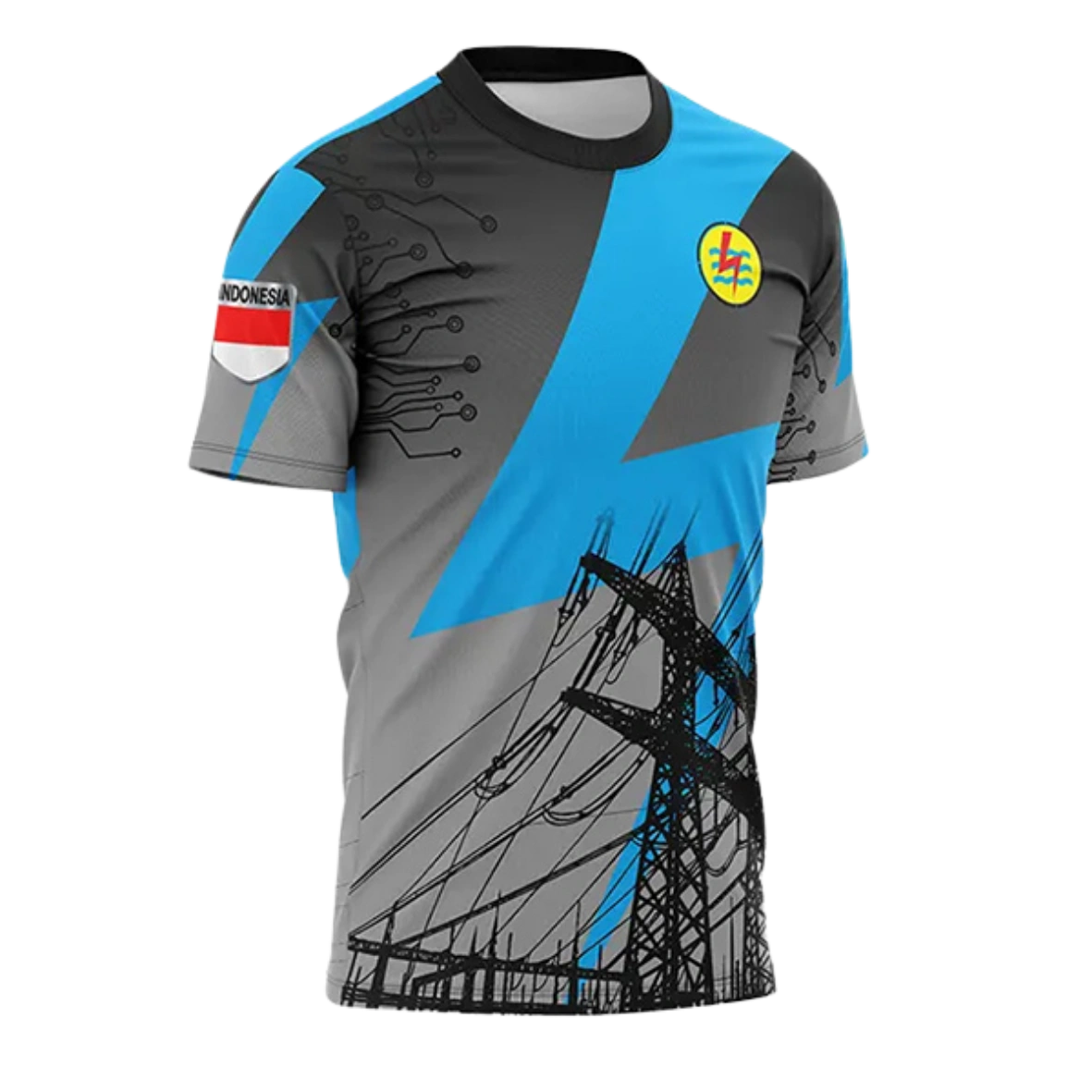 JERSEY PLN Pendek / Kaos Olahraga / Kaos Santai / Kaos Organisasi - foto 2