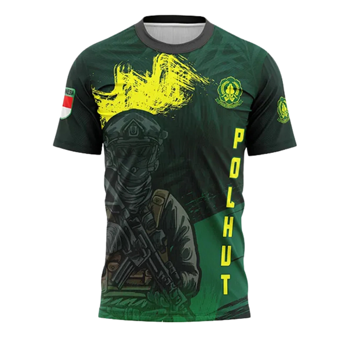 JERSEY POLHUT Pendek / Kaos Olahraga / Kaos Santai / Kaos Organisasi - foto 1