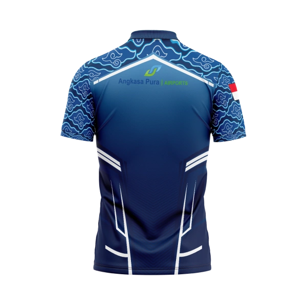 JERSEY ANGKASA PURA AIRPORT Pendek / Kaos Olahraga / Kaos Santai / Kaos Organisasi - foto 2