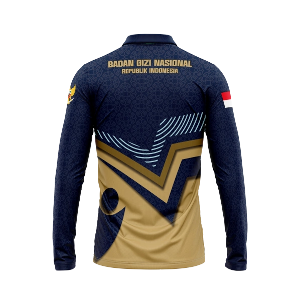 JERSEY BGN 2 Panjang / Kaos Olahraga / Kaos Santai / Kaos Organisasi - foto 2