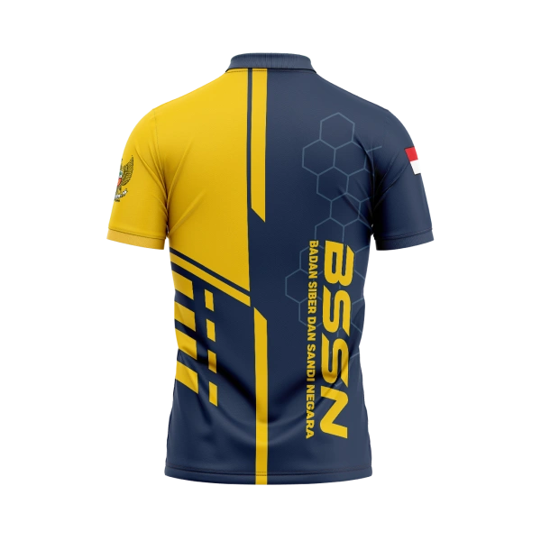 JERSEY BSSN Pendek / Kaos Olahraga / Kaos Santai / Kaos Organisasi - foto 2