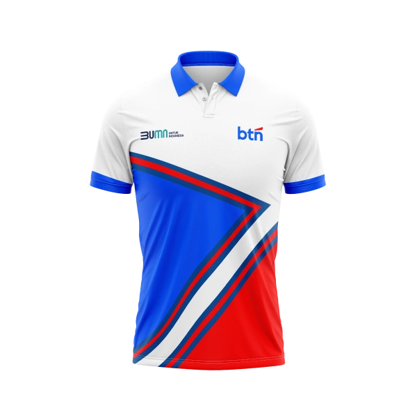 JERSEY BANK BTN Pendek / Kaos Olahraga / Kaos Santai / Kaos Organisasi - foto 1