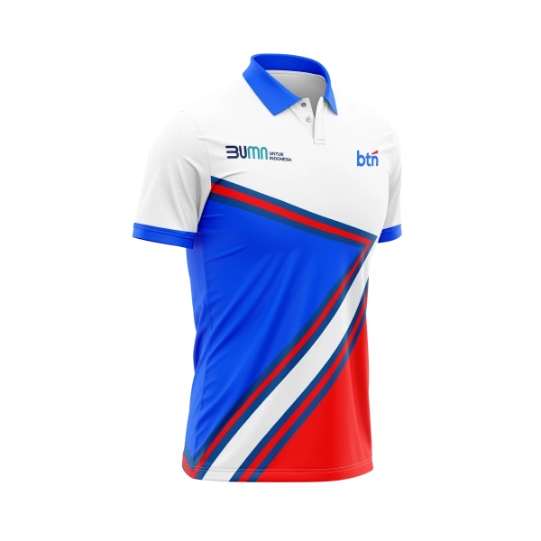 JERSEY BANK BTN Pendek / Kaos Olahraga / Kaos Santai / Kaos Organisasi - foto 3