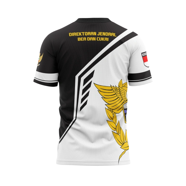JERSEY BEA CUKAI Pendek / Kaos Olahraga / Kaos Santai / Kaos Organisasi - foto 3