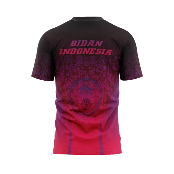 JERSEY BIDAN IDONESIA Pendek / Kaos Olahraga / Kaos Santai / Kaos Organisasi - foto 3