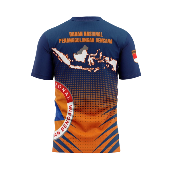 JERSEY BNPB Pendek / Kaos Olahraga / Kaos Santai / Kaos Organisasi - foto 3