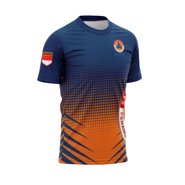 JERSEY BNPB Pendek / Kaos Olahraga / Kaos Santai / Kaos Organisasi - foto 2