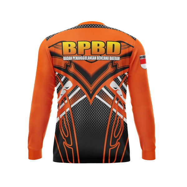 JERSEY BPBD 2 Panjang / Kaos Olahraga / Kaos Santai / Kaos Organisasi - foto 2