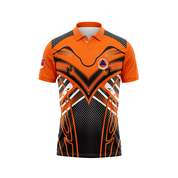 JERSEY POLO BPBD 2 Pendek / Kaos Olahraga / Kaos Santai / Kaos Organisasi - foto 1