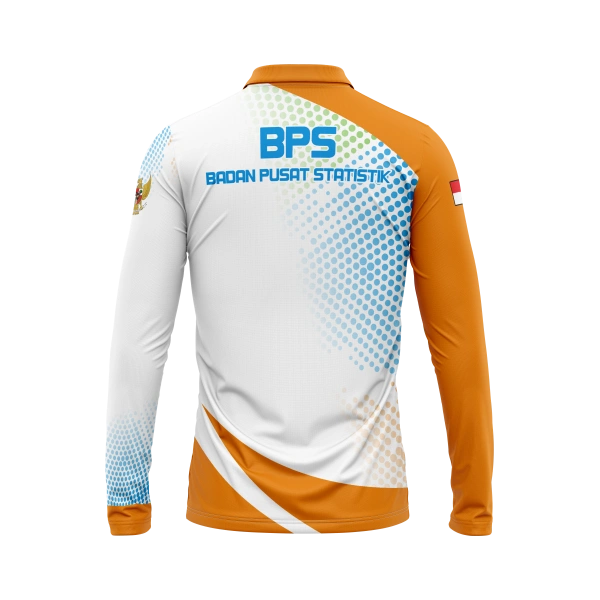 JERSEY POLO BPS Panjang / Kaos Olahraga / Kaos Santai / Kaos Organisasi - foto 2