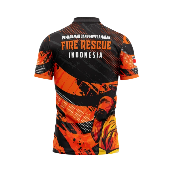 JERSEY POLO DAMKAR Pendek / Kaos Olahraga / Kaos Santai / Kaos Organisasi - foto 3