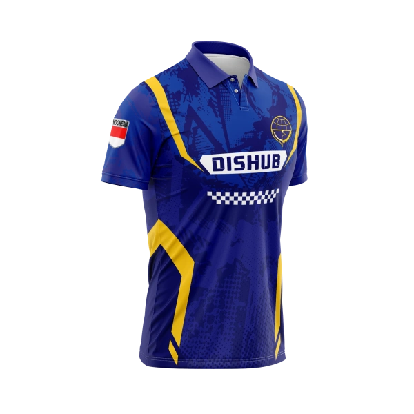 JERSEY POLO DISHUB Pendek / Kaos Olahraga / Kaos Santai / Kaos Organisasi - foto 2