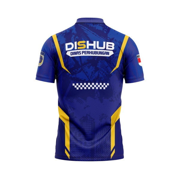 JERSEY POLO DISHUB Pendek / Kaos Olahraga / Kaos Santai / Kaos Organisasi - foto 3