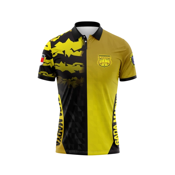 JERSEY POLO SATPAM GADA MADYA Pendek / Kaos Olahraga / Kaos Santai / Kaos Organisasi - foto 1
