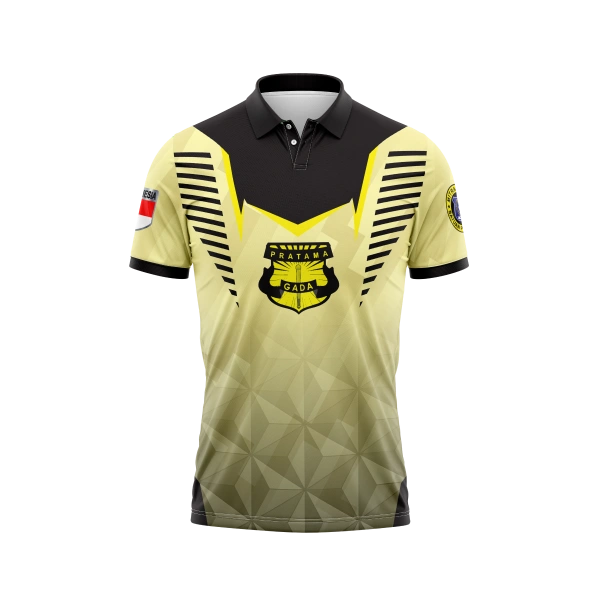 JERSEY POLO SATPAM GADA PRATAM Pendek / Kaos Olahraga / Kaos Santai / Kaos Organisasi - foto 1