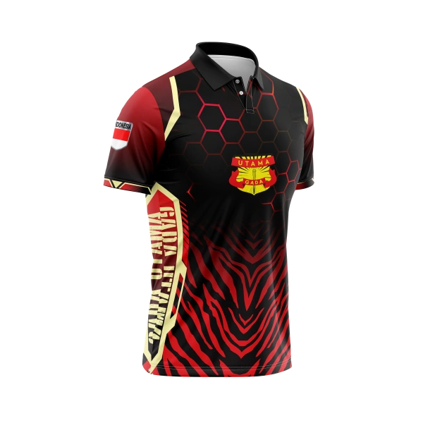 JERSEY POLO SATPAM GADA UTAMA Pendek / Kaos Olahraga / Kaos Santai / Kaos Organisasi - foto 3