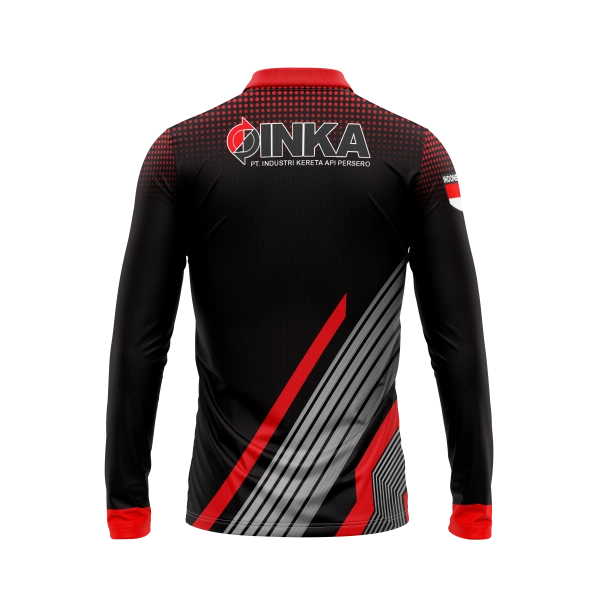 JERSEY POLO INKA Panjang / Kaos Olahraga / Kaos Santai / Kaos Organisasi - foto 2