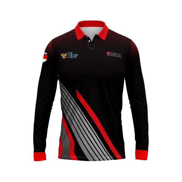 JERSEY POLO INKA Panjang / Kaos Olahraga / Kaos Santai / Kaos Organisasi - foto 1