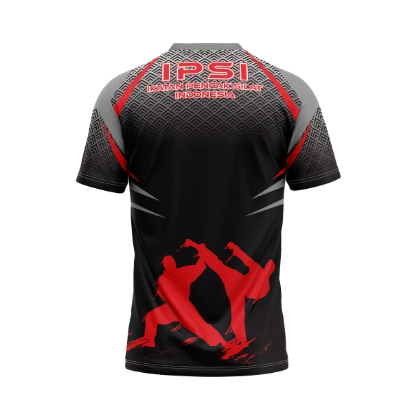 JERSEY V-NECK IPSI Pendek / Kaos Olahraga / Kaos Santai / Kaos Organisasi - foto 2