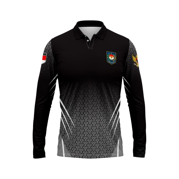 JERSEY POLO KEMENDAGRI Panjang / Kaos Olahraga / Kaos Santai / Kaos Organisasi - foto 1