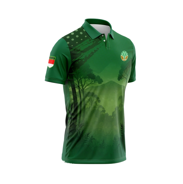 JERSEY POLO KEMENTERIAN KEHUTANAN Pendek / Kaos Olahraga / Kaos Santai / Kaos Organisasi - foto 2