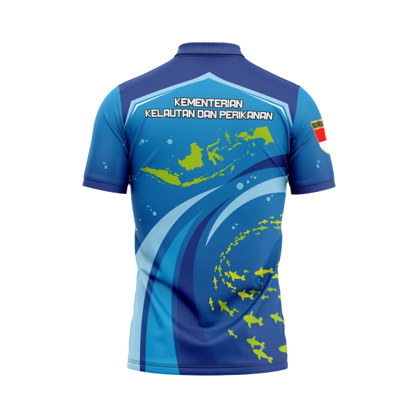 JERSEY POLO KKP Pendek / Kaos Olahraga / Kaos Santai / Kaos Organisasi - foto 3