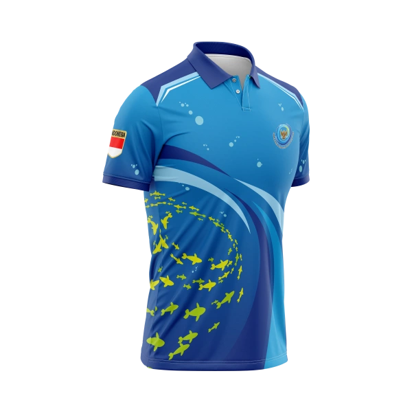 JERSEY POLO KKP Pendek / Kaos Olahraga / Kaos Santai / Kaos Organisasi - foto 2