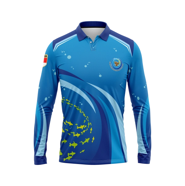 JERSEY POLO KKP Panjang / Kaos Olahraga / Kaos Santai / Kaos Organisasi