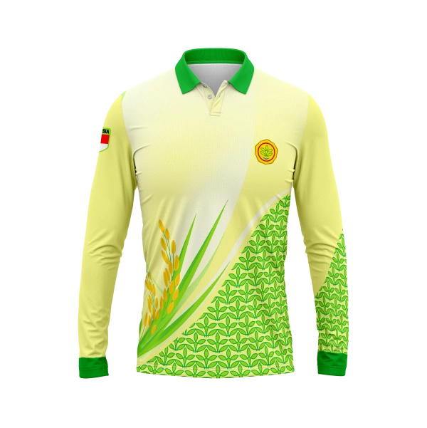JERSEY POLO KEMENTAN Panjang / Kaos Olahraga / Kaos Santai / Kaos Organisasi