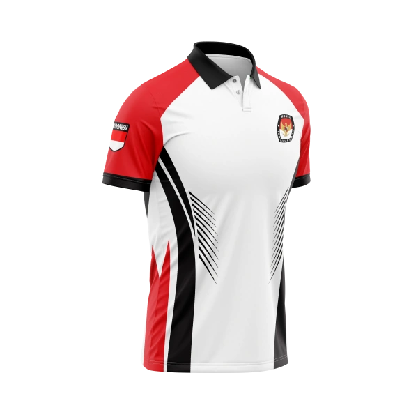 JERSEY POLO KPU Pendek / Kaos Olahraga / Kaos Santai / Kaos Organisasi - foto 2