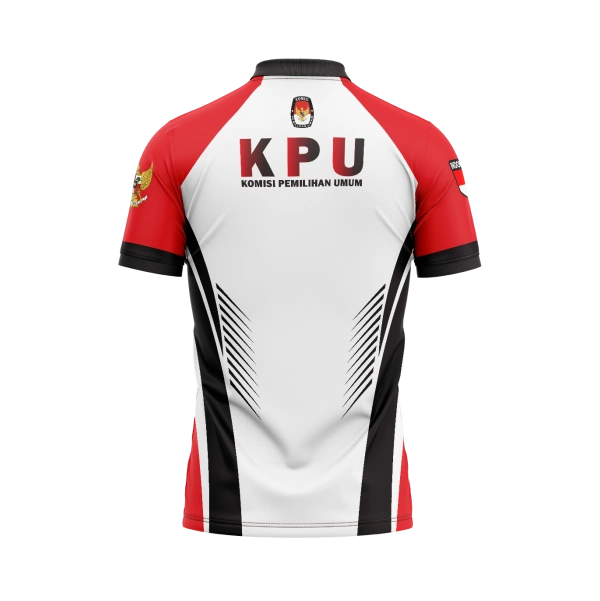 JERSEY POLO KPU Pendek / Kaos Olahraga / Kaos Santai / Kaos Organisasi - foto 3