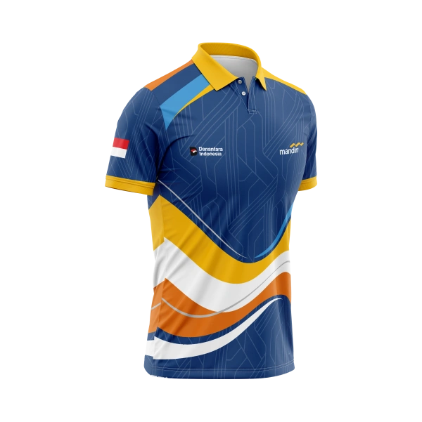 JERSEY POLO MANDIRI Pendek / Kaos Olahraga / Kaos Santai / Kaos Organisasi - foto 2