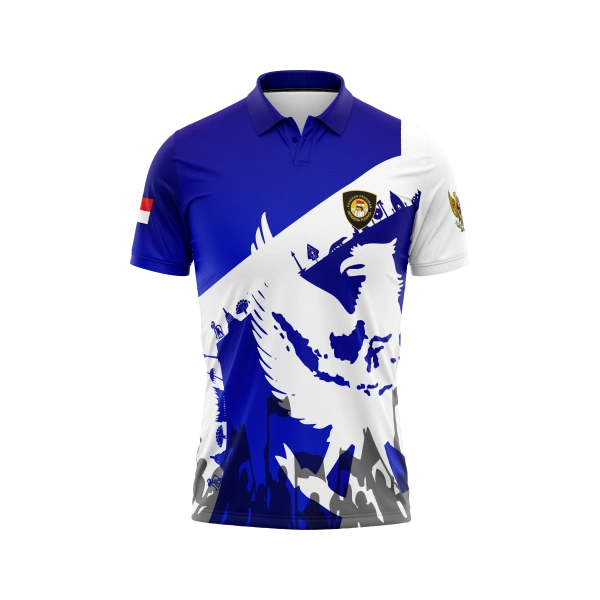 JERSEY POLO PASKIBRA 2 Pendek / Kaos Olahraga / Kaos Santai / Kaos Organisasi - foto 1