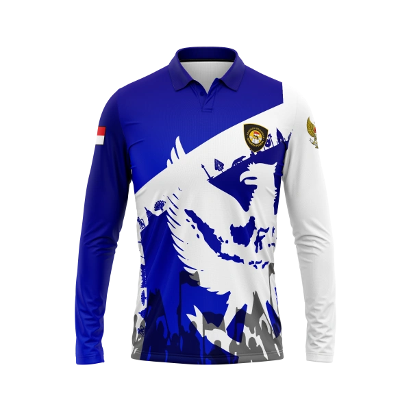 JERSEY POLO PASKIBRA 2 Panjang / Kaos Olahraga / Kaos Santai / Kaos Organisasi - foto 1
