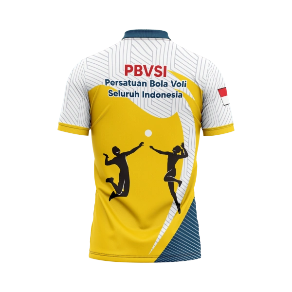 JERSEY POLO PBVSI Pendek / Kaos Olahraga / Kaos Santai / Kaos Organisasi - foto 3