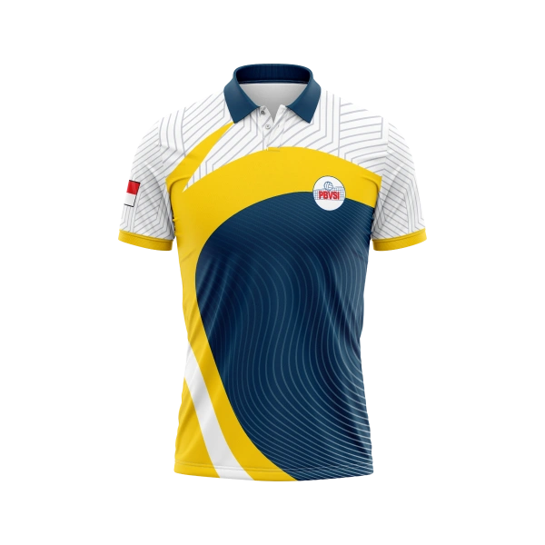 JERSEY POLO PBVSI Pendek / Kaos Olahraga / Kaos Santai / Kaos Organisasi - foto 1