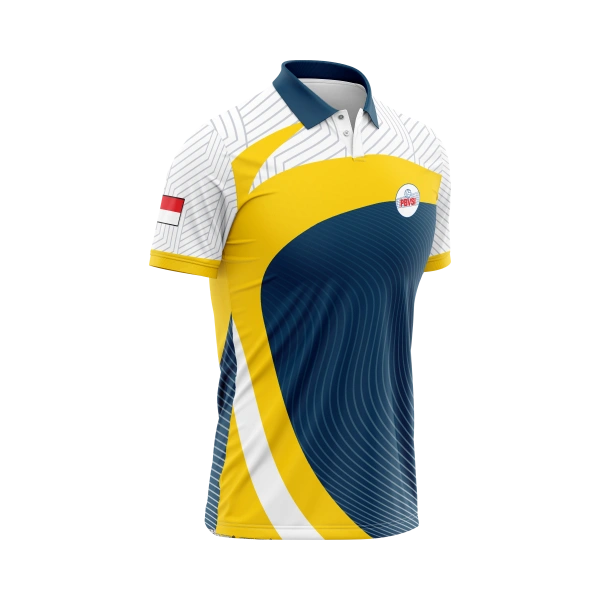 JERSEY POLO PBVSI Pendek / Kaos Olahraga / Kaos Santai / Kaos Organisasi - foto 2