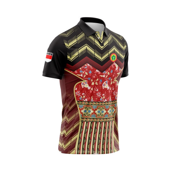 JERSEY POLO PUSKESMAS 2 Pendek / Kaos Olahraga / Kaos Santai / Kaos Organisasi - foto 2