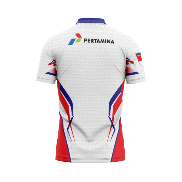 JERSEY POLO PERTAMINA Pendek / Kaos Olahraga / Kaos Santai / Kaos Organisasi - foto 2