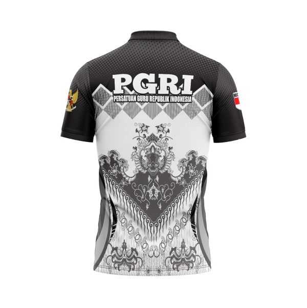 JERSEY POLO PGRI Pendek / Kaos Olahraga / Kaos Santai / Kaos Organisasi - foto 2