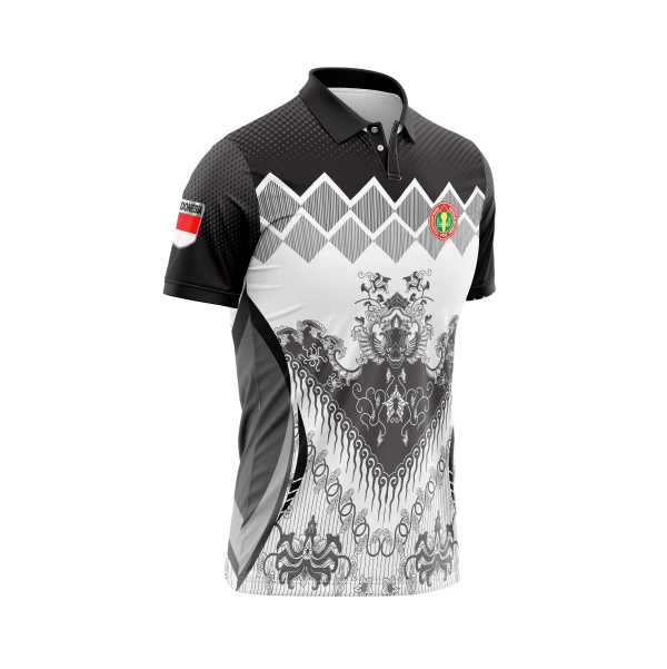 JERSEY POLO PGRI Pendek / Kaos Olahraga / Kaos Santai / Kaos Organisasi - foto 3