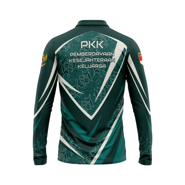 JERSEY POLO PPK 2 Panjang / Kaos Olahraga / Kaos Santai / Kaos Organisasi - foto 2