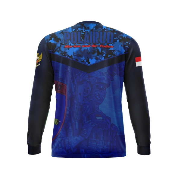 JERSEY POLAIRUD Panjang / Kaos Olahraga / Kaos Santai / Kaos Organisasi - foto 2