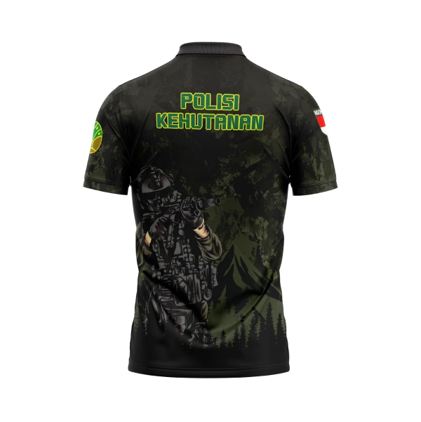 JERSEY POLO POLHUT 2 Pendek / Kaos Olahraga / Kaos Santai / Kaos Organisasi - foto 3