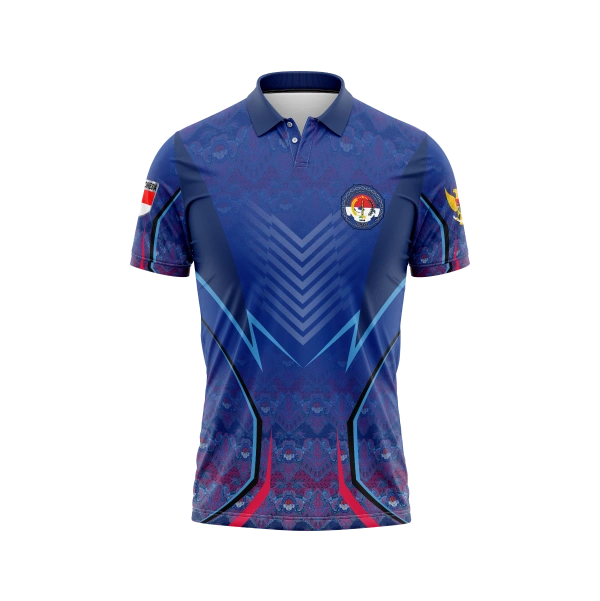 JERSEY POLO PPDI Pendek / Kaos Olahraga / Kaos Santai / Kaos Organisasi - foto 1
