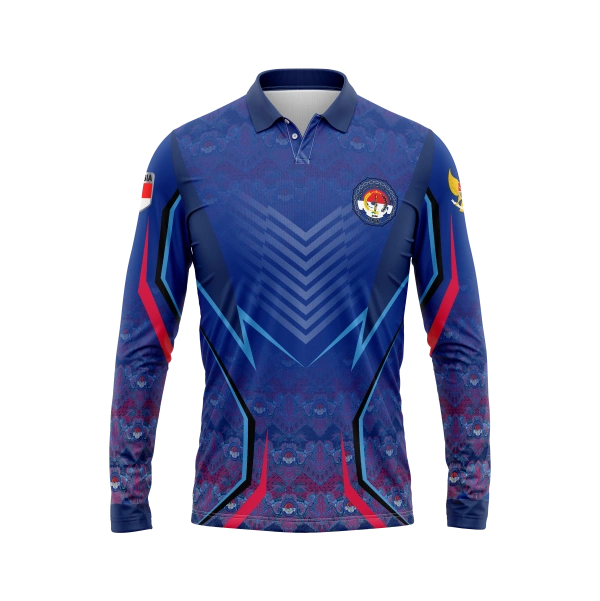 JERSEY POLO PPDI Panjang/ Kaos Olahraga / Kaos Santai / Kaos Organisasi - foto 1